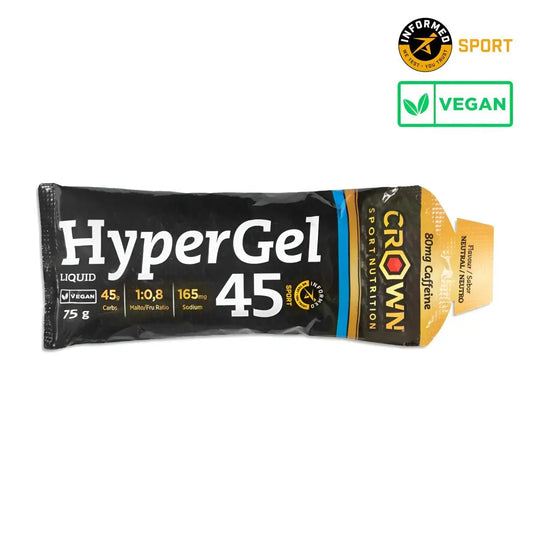 GEL ENERGÉTICO CROWN SPORT NUTRITION HYPERGEL 45