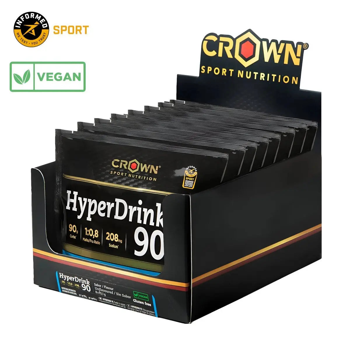 BEBIDA ENERGÉTICA CROWN SPORT NUTRITION HYPERDRINK 90 - Ultimate Gains