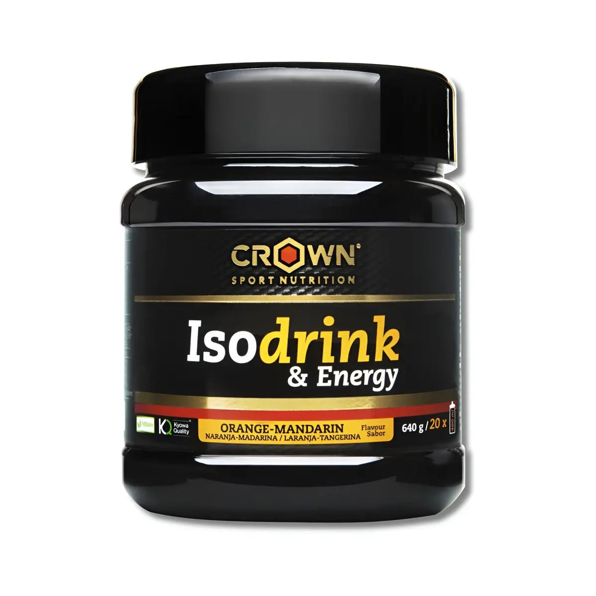 BEBIDA ISOTÓNICA CROWN SPORT NUTRITION ISODRINK & ENERGY - Ultimate Gains