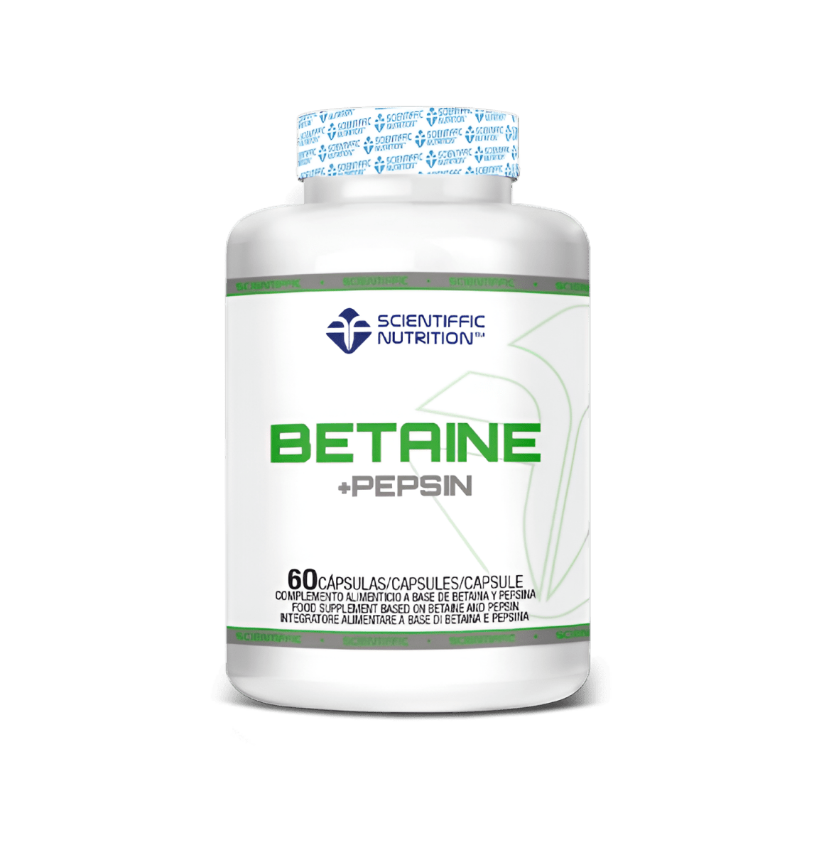 BETAINE + PEPSIN SCIENTIFFIC NUTRITION 60 CÁPSULAS - Ultimate Gains