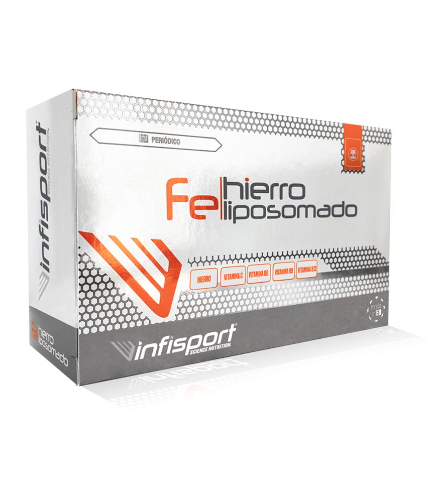 Fe Hierro Liposomado Infisport 60 Cápsulas Ultimate Gains Infisport