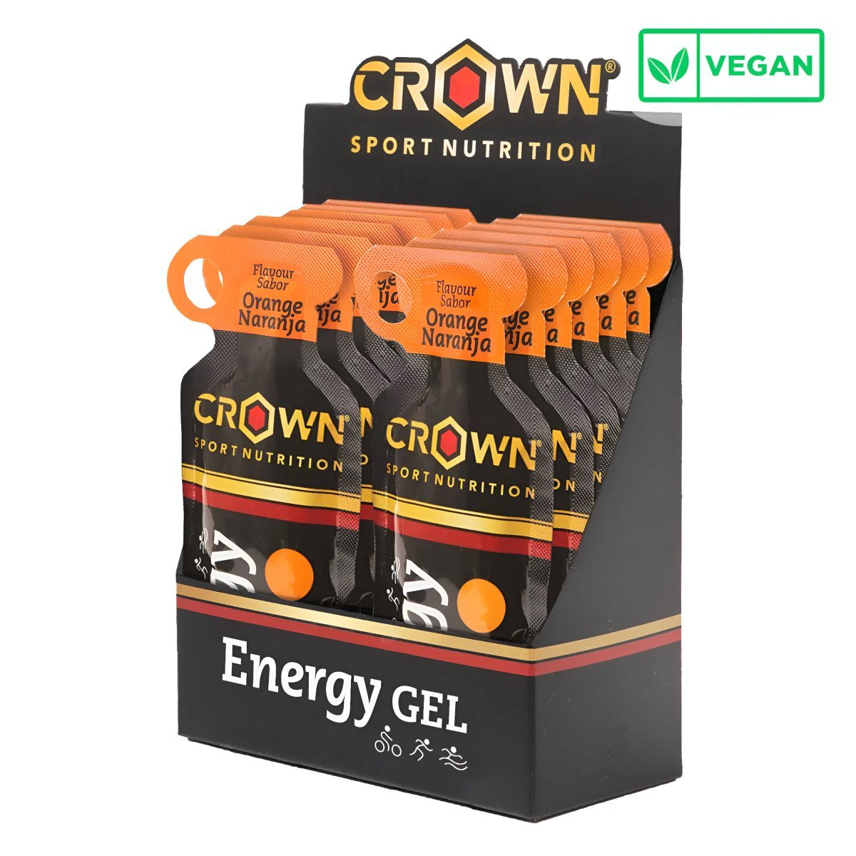 GEL ENERGÉTICO CROWN SPORT NUTRITION ENERGY GEL - Ultimate Gains