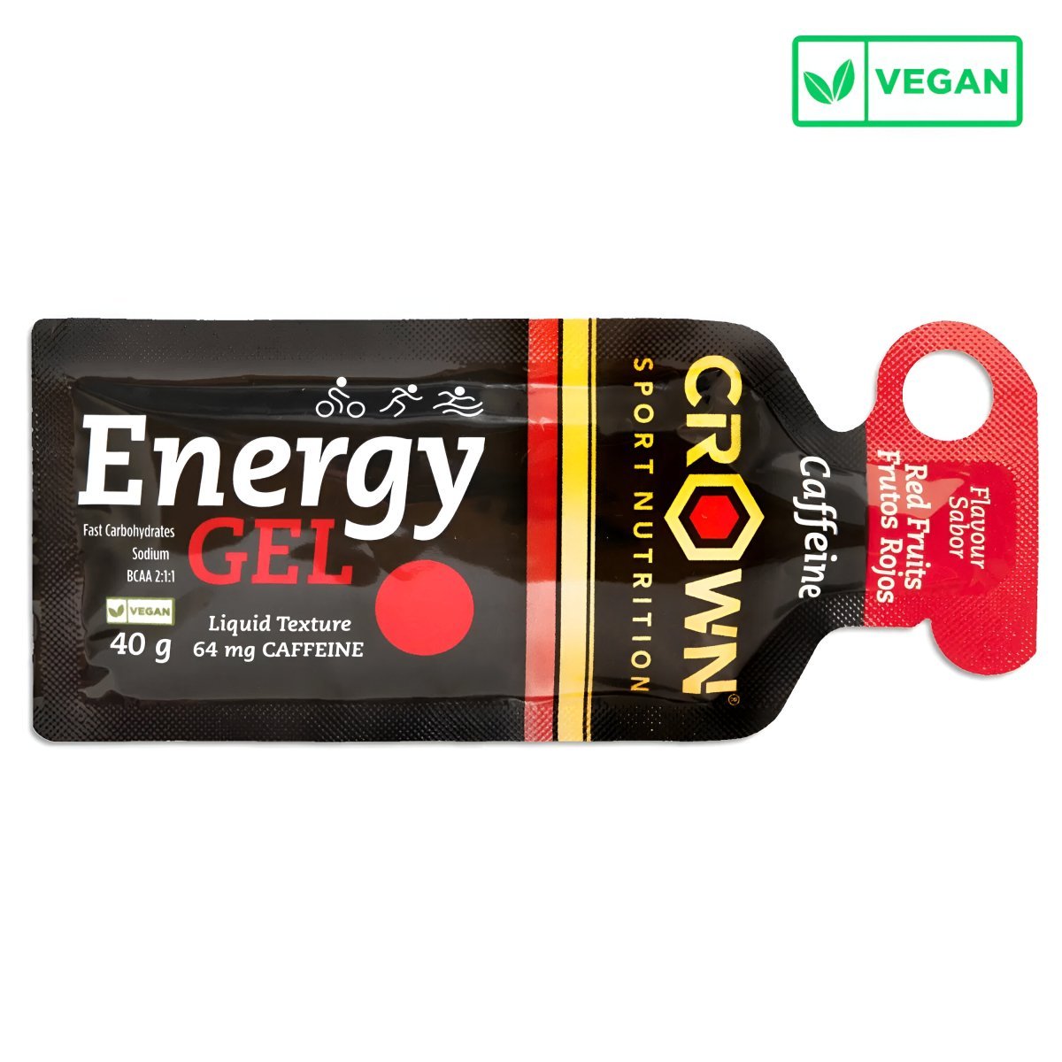 GEL ENERGÉTICO CROWN SPORT NUTRITION ENERGY GEL - Ultimate Gains