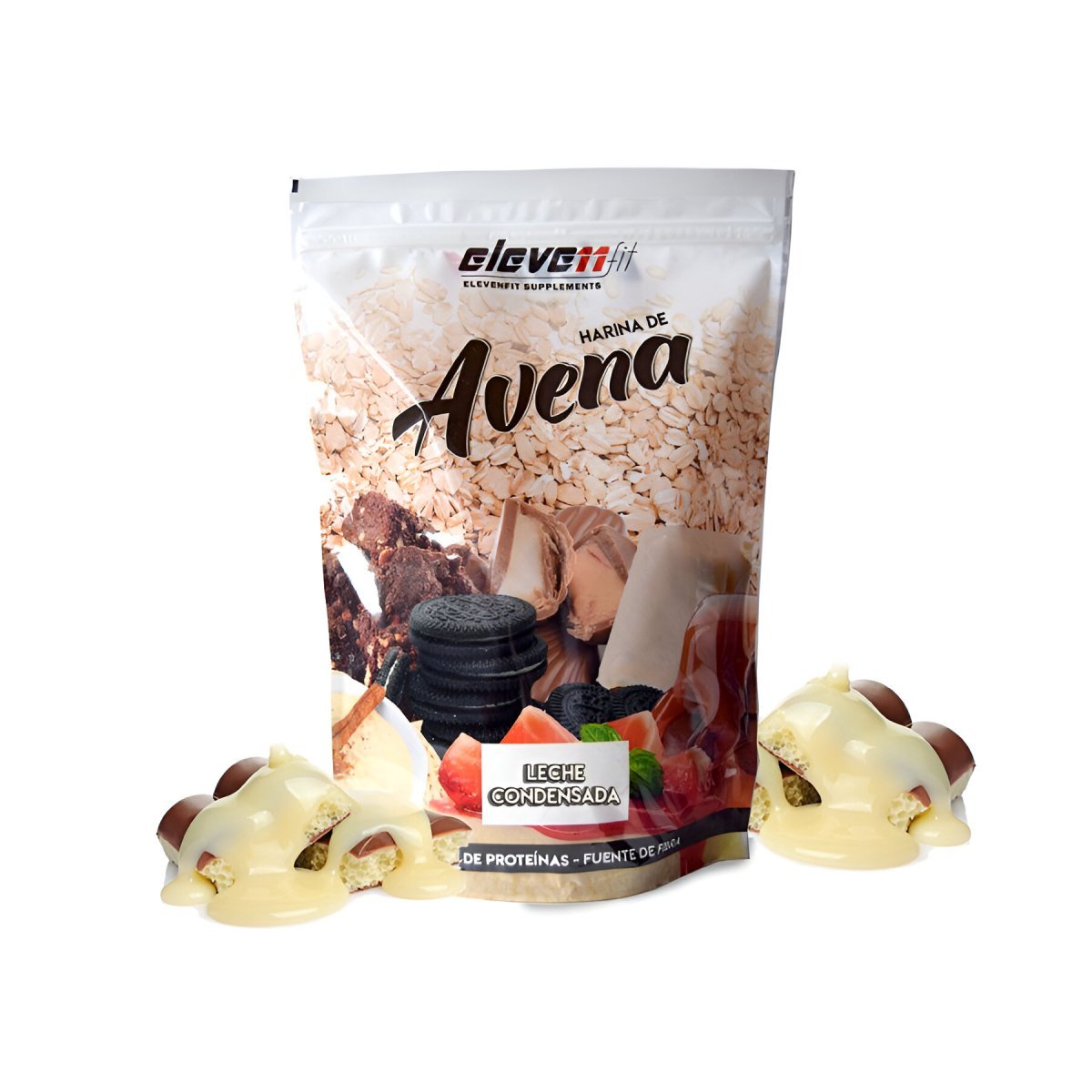 HARINA DE AVENA ELEVENFIT 1KG - Ultimate Gains