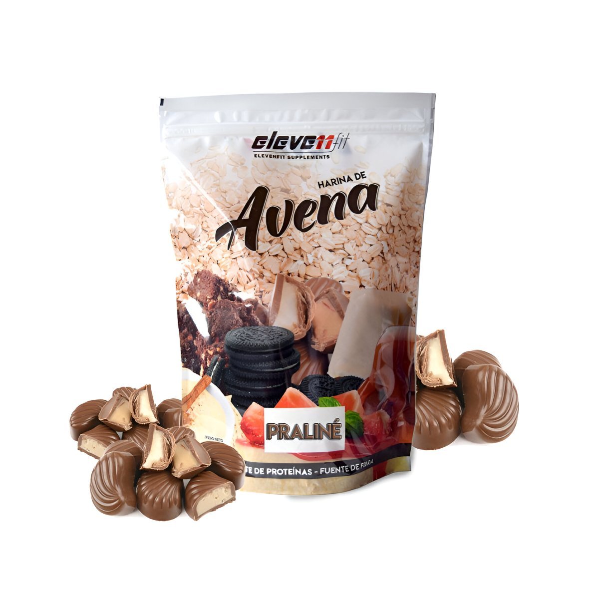 HARINA DE AVENA ELEVENFIT 1KG - Ultimate Gains