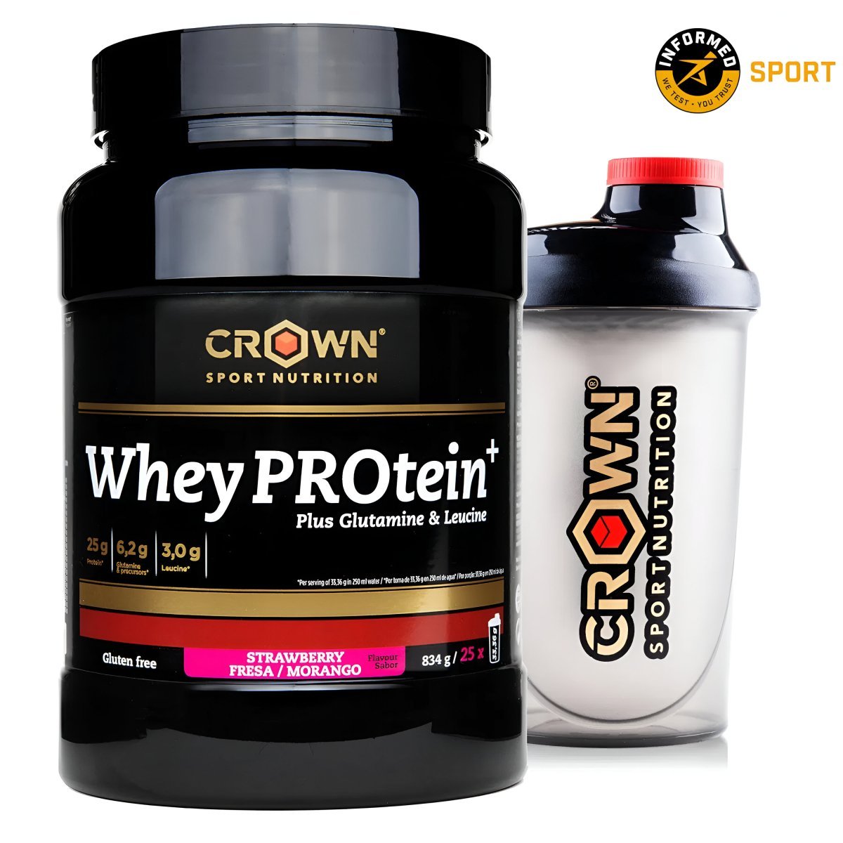 PROTEÍNA DE SUERO DE LECHE CROWN SPORT NUTRITION WHEY PROTEIN + - Ultimate Gains
