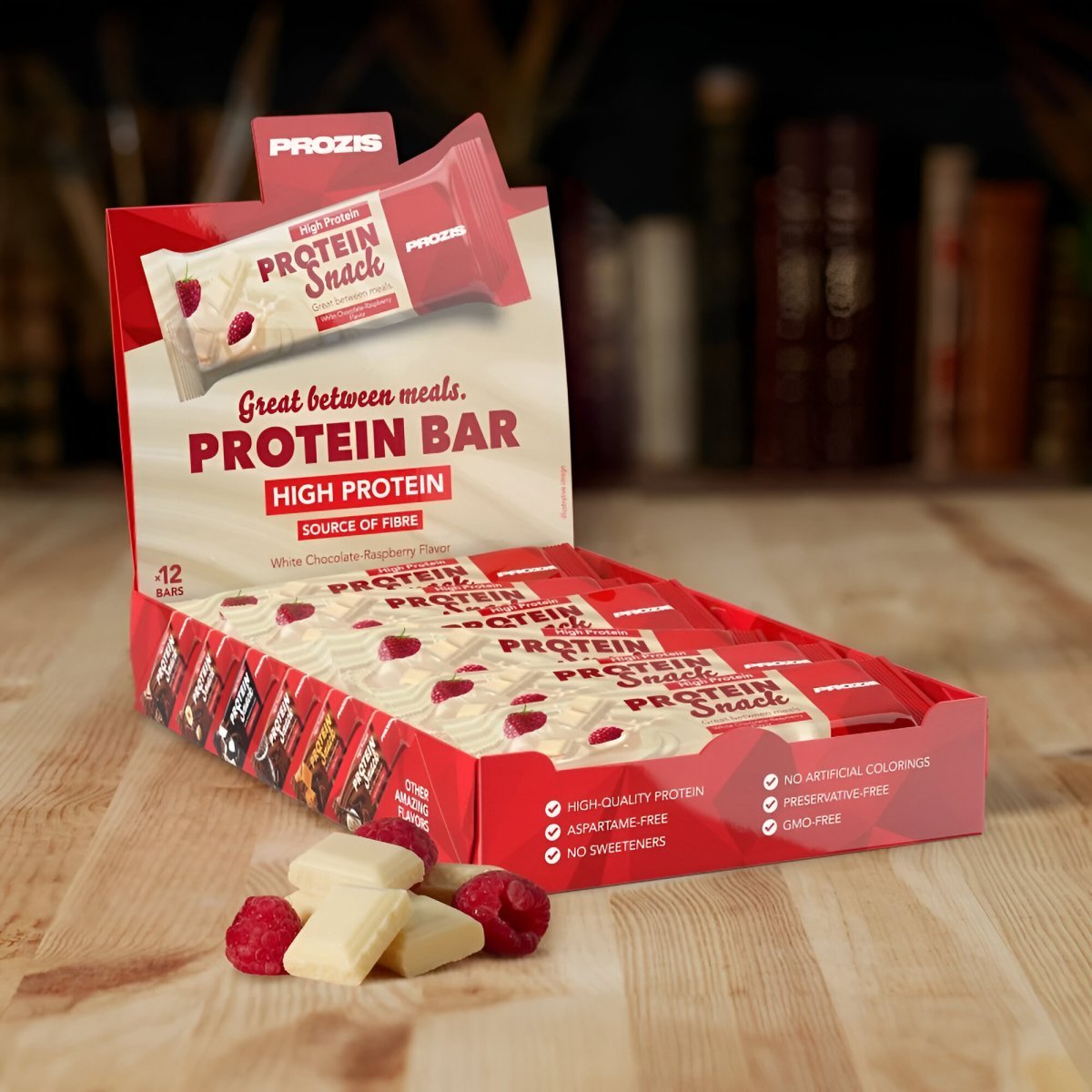 SNACK PROTEICO PROZIS PROTEIN SNACK 12 UNIDADES - Ultimate Gains