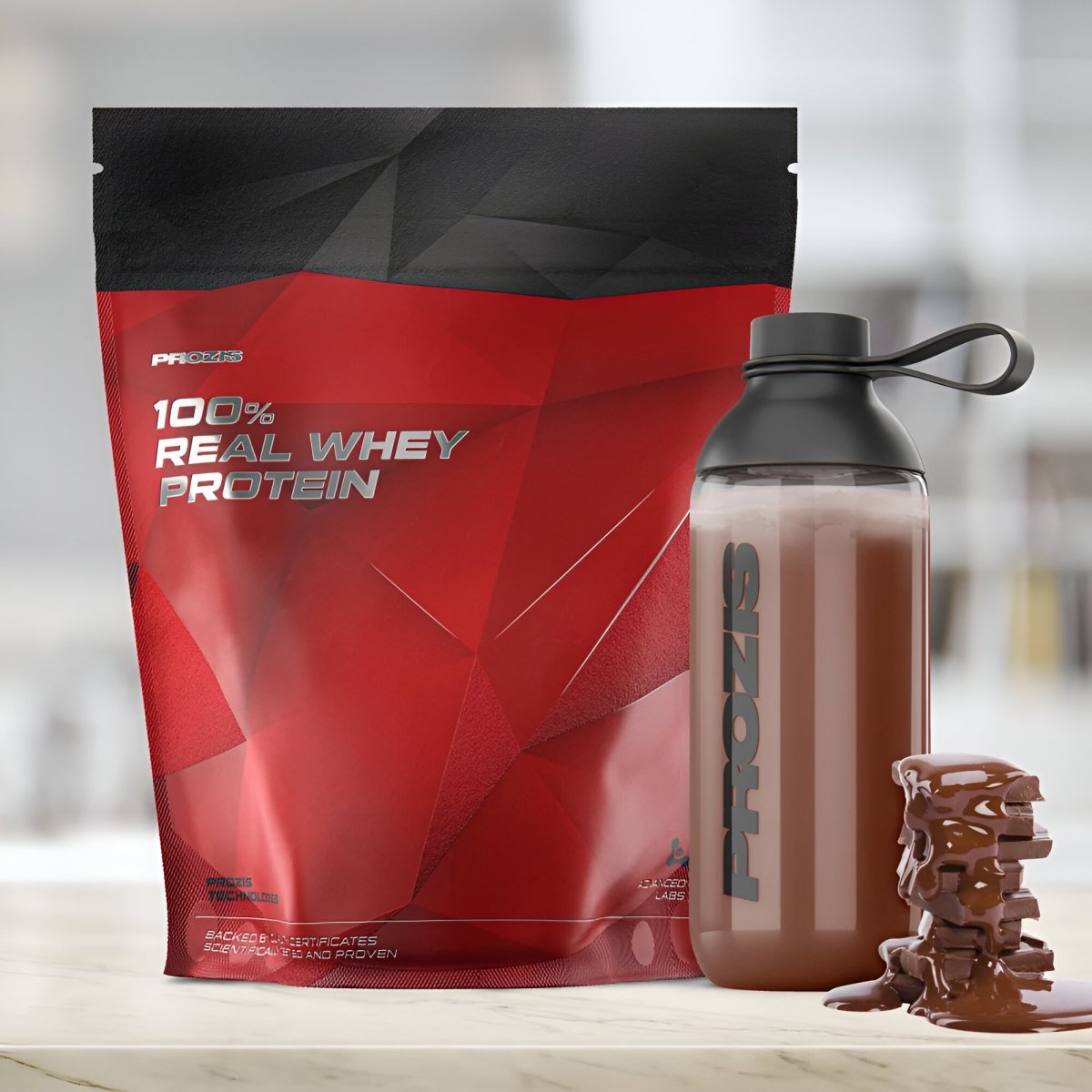 100% REAL WHEY PROTEIN 1000G PROZIS - Ultimate Gains