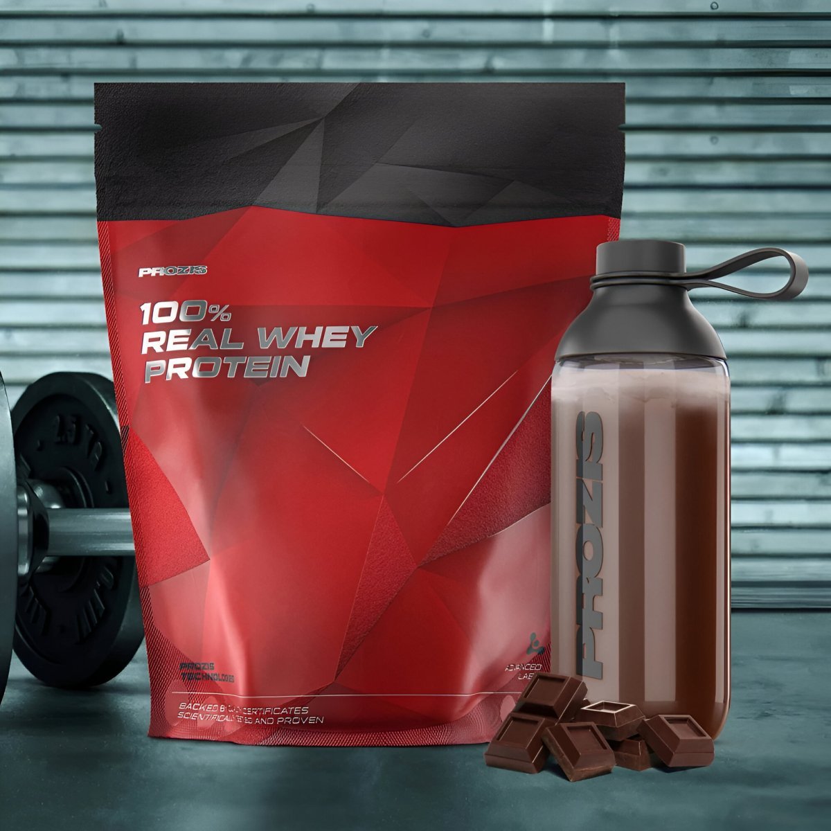 100% REAL WHEY PROTEIN 1000G PROZIS - Ultimate Gains