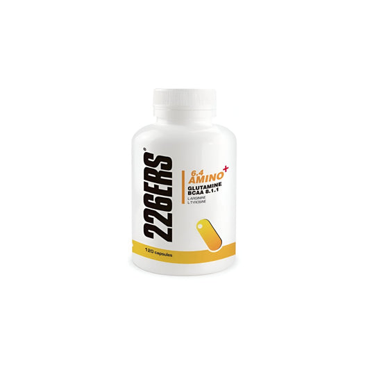 6.4 AMINO 226ERS GLUTAMINA BCAA L - ARGININA L - TIROSINA 120 CÁPSULAS - Ultimate Gains