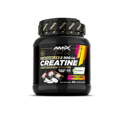 Creatina Creapure Formato Masticable Amix Black Line Ultimate Gains Amix