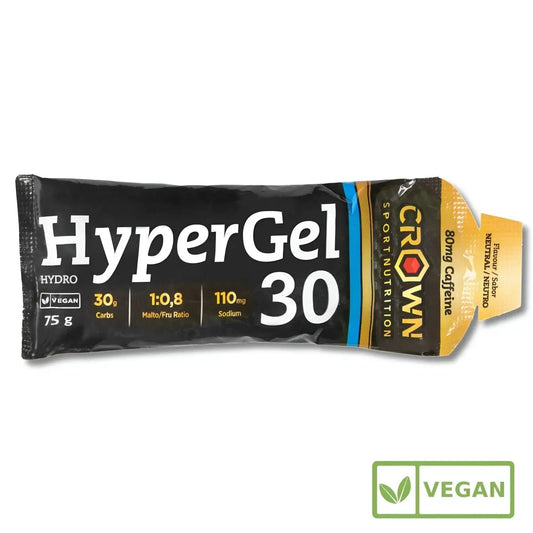 GEL ENERGÉTICO CROWN SPORT NUTRITION HYPERGEL 30 HYDRO