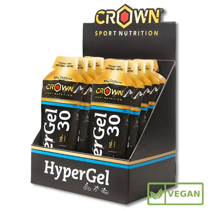 GEL ENERGÉTICO CROWN SPORT NUTRITION HYPERGEL 30 HYDRO