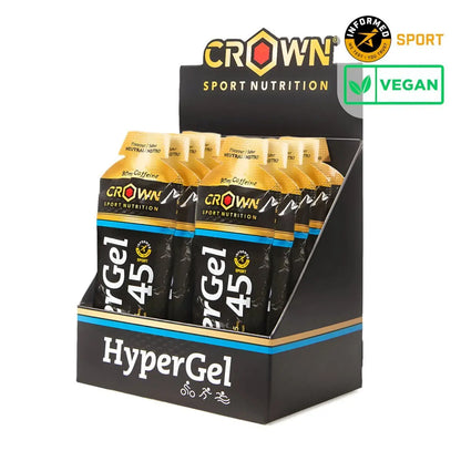GEL ENERGÉTICO CROWN SPORT NUTRITION HYPERGEL 45