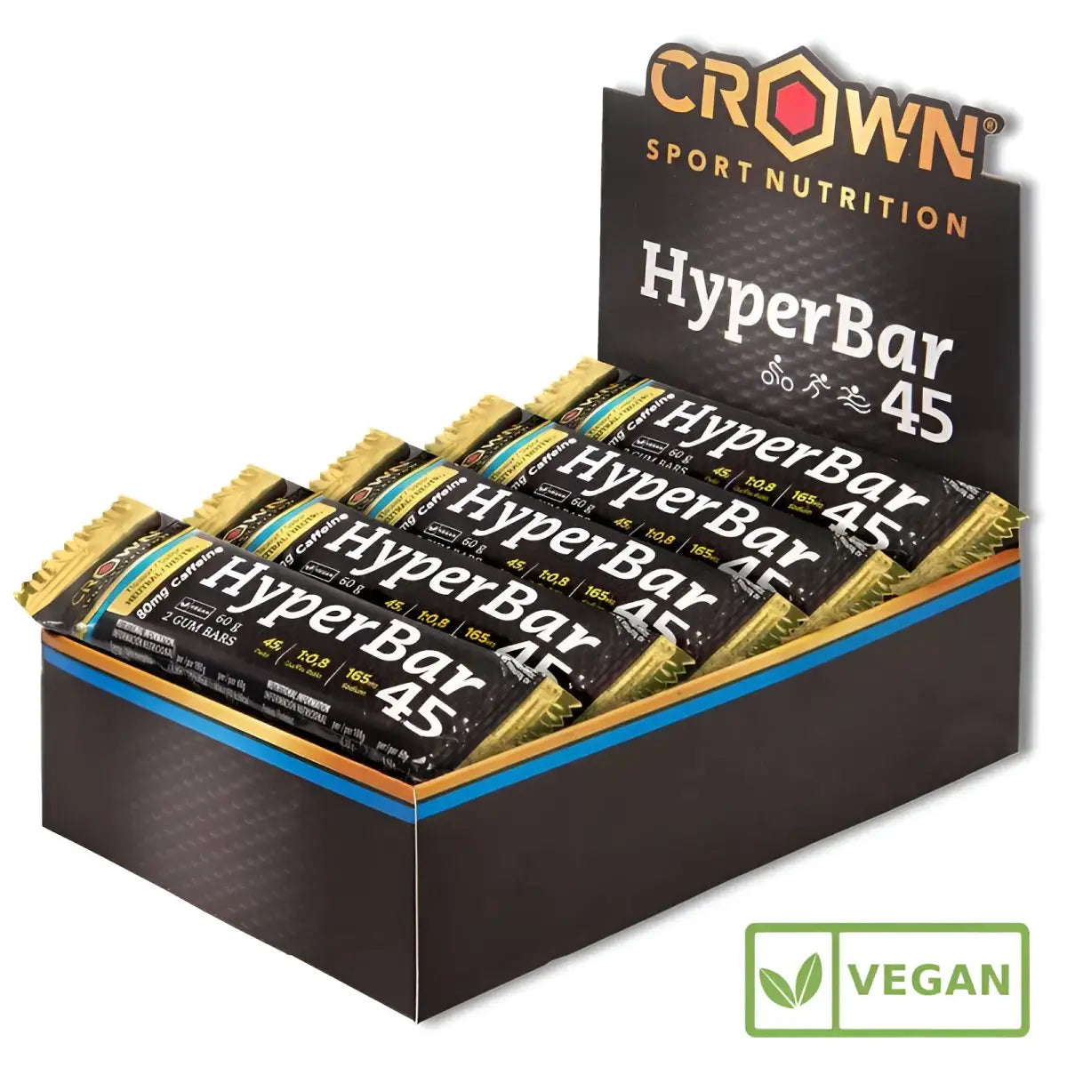 GOMINOLA ENERGÉTICA CROWN SPORT NUTRITION HYPERBAR 45
