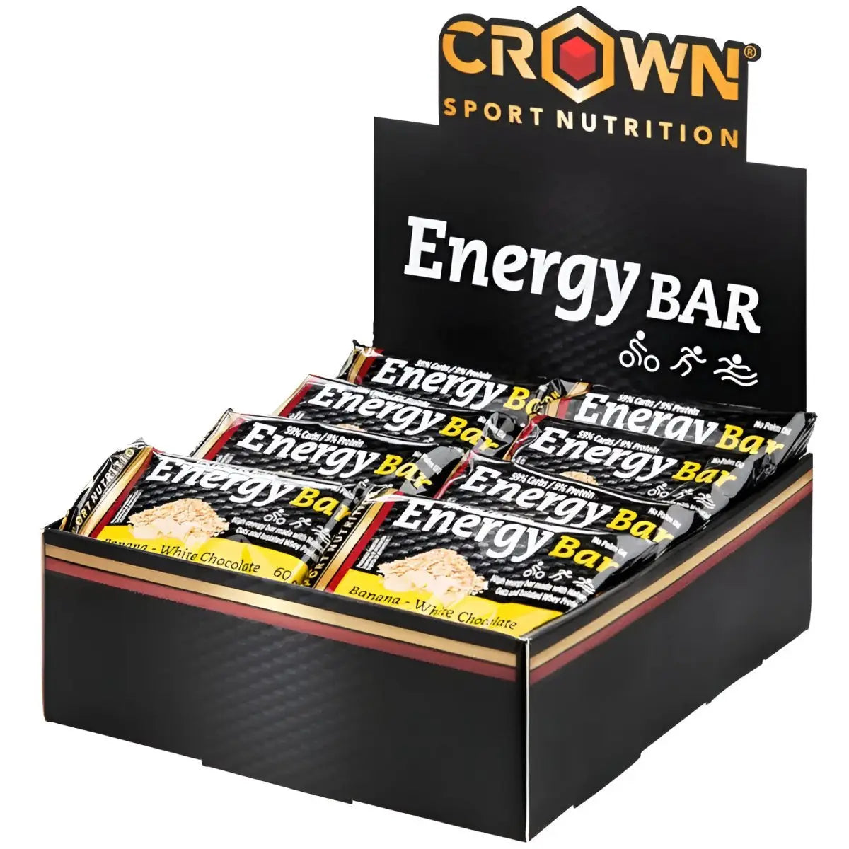 BARRITA ENERGÉTICA CROWN SPORT NUTRITION ENERGY BAR - Ultimate Gains