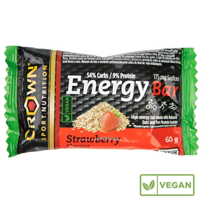 BARRITA ENERGÉTICA CROWN SPORT NUTRITION ENERGY VEGAN BAR - Ultimate Gains