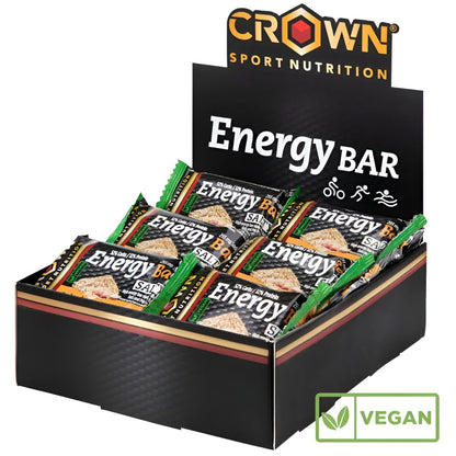 BARRITA ENERGÉTICA CROWN SPORT NUTRITION ENERGY VEGAN BAR - Ultimate Gains