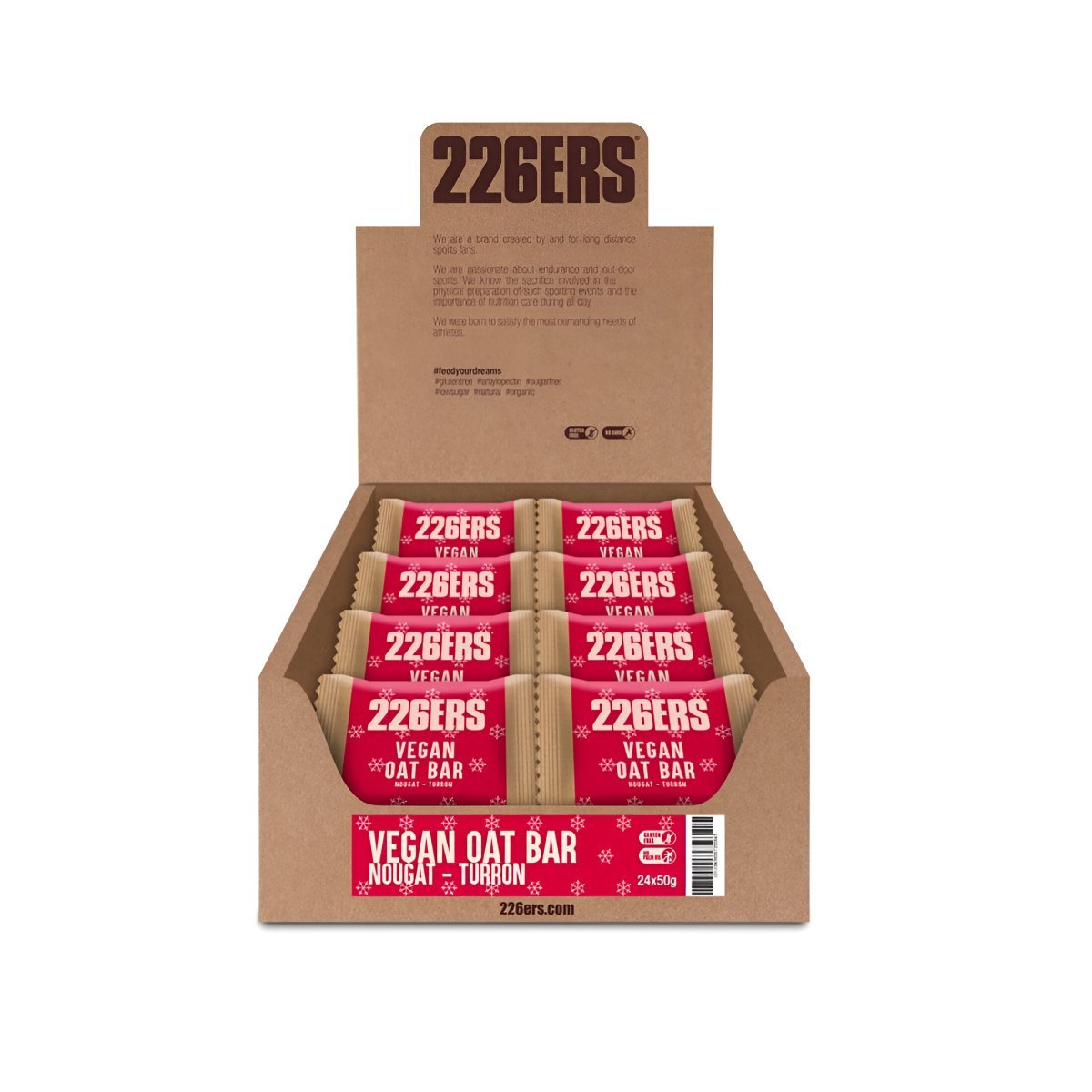 BARRITA ENERGÉTICA VEGANA 226ERS VEGAN OAT BAR - Ultimate Gains