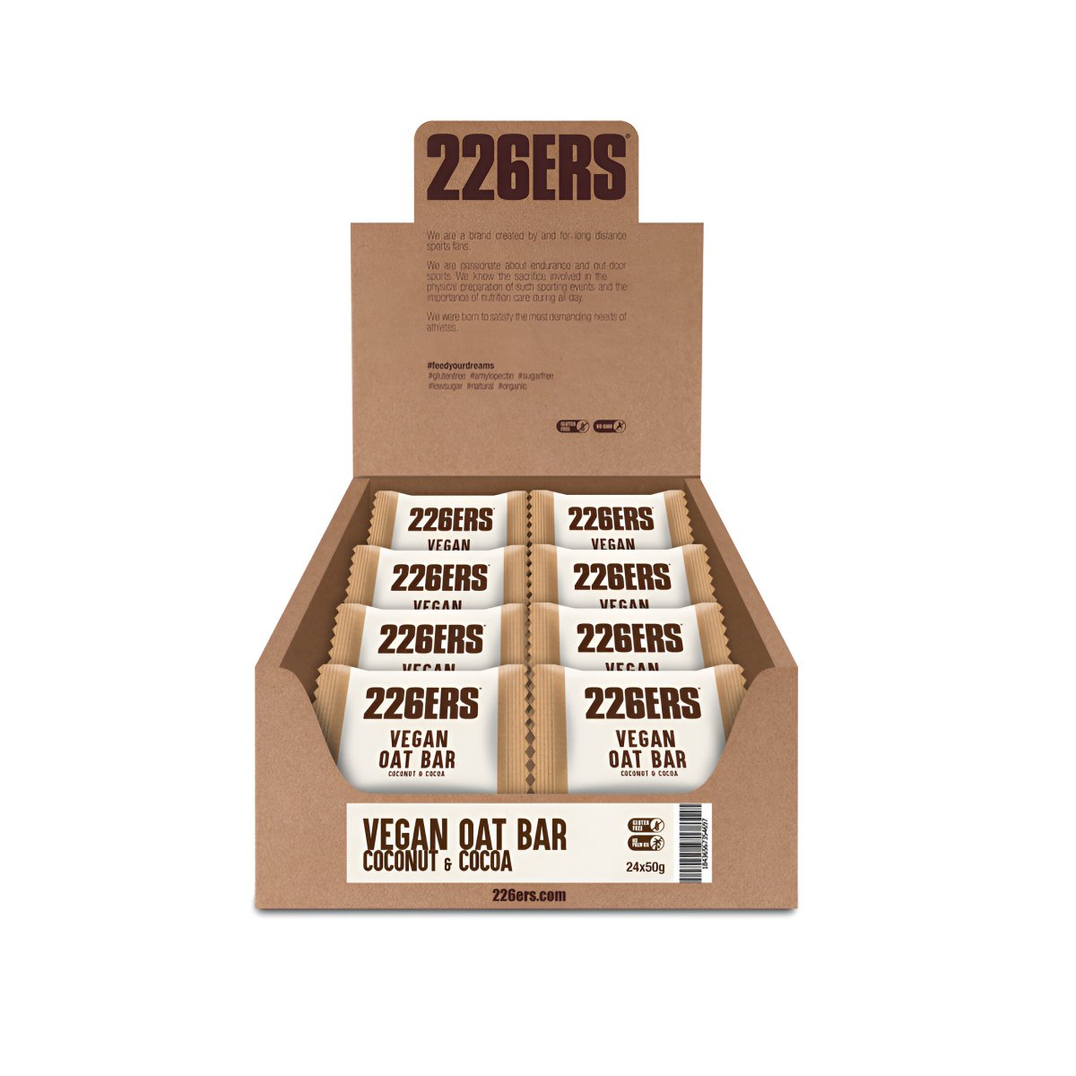 BARRITA ENERGÉTICA VEGANA 226ERS VEGAN OAT BAR - Ultimate Gains