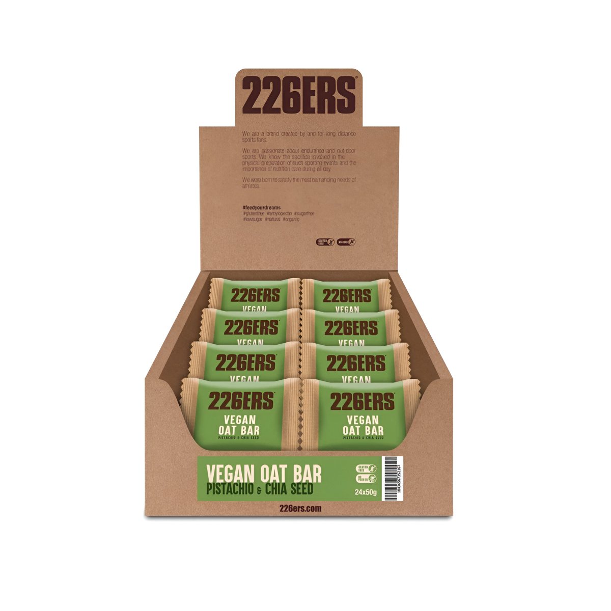 BARRITA ENERGÉTICA VEGANA 226ERS VEGAN OAT BAR - Ultimate Gains