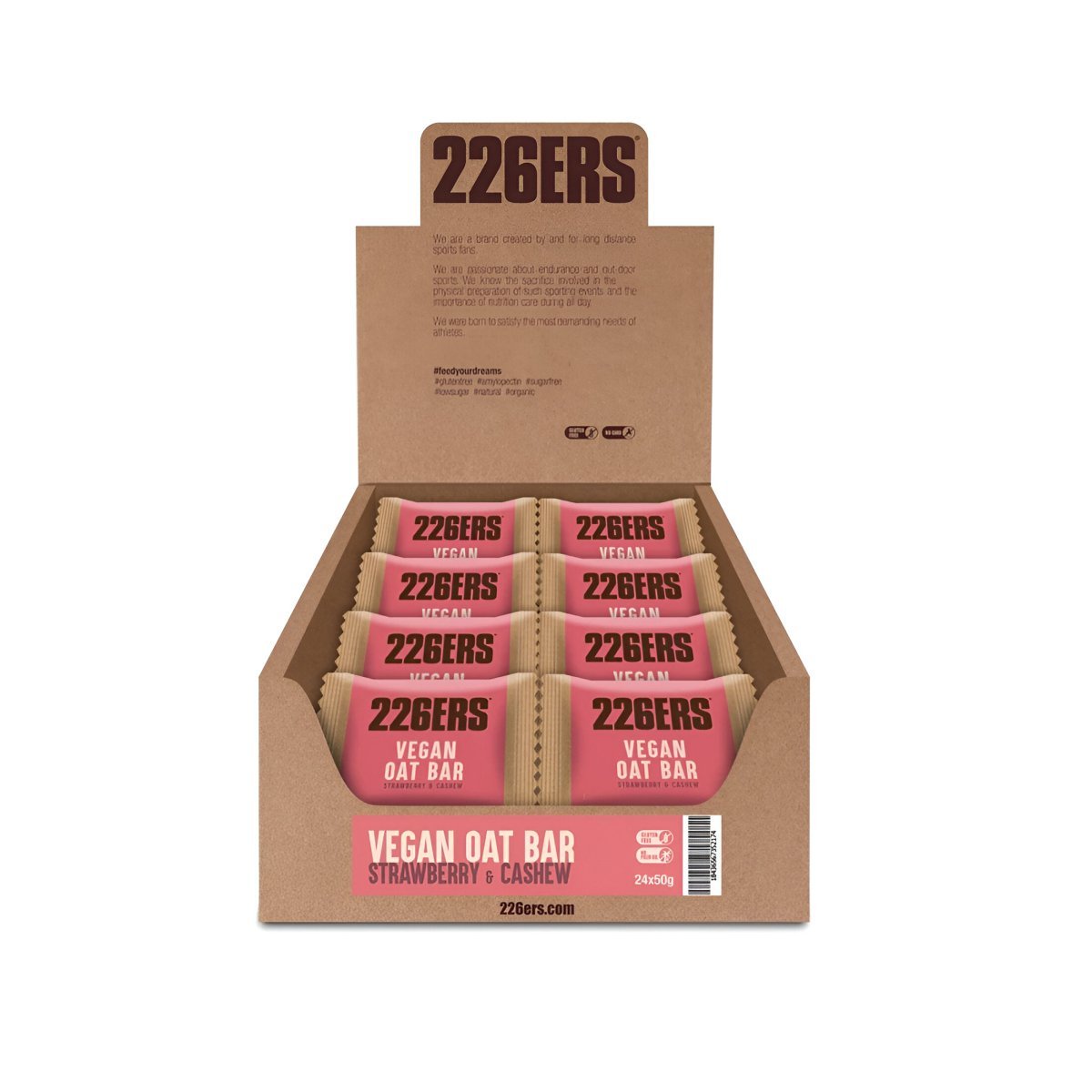 BARRITA ENERGÉTICA VEGANA 226ERS VEGAN OAT BAR - Ultimate Gains
