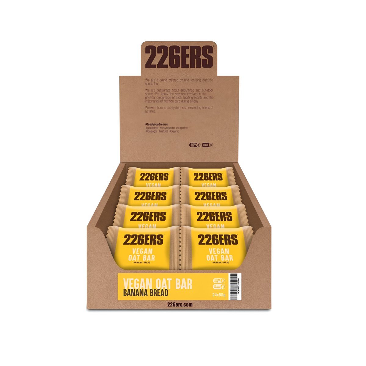 BARRITA ENERGÉTICA VEGANA 226ERS VEGAN OAT BAR - Ultimate Gains
