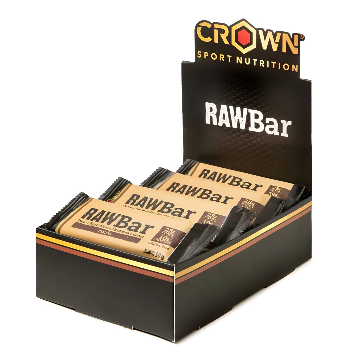 BARRITA PROTEICA CROWN SPORT NUTRITION RAW BAR - Ultimate Gains