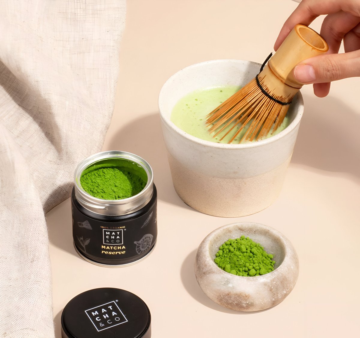 BATIDOR DE BAMBÚ CHASEN MATCHA & CO - Ultimate Gains