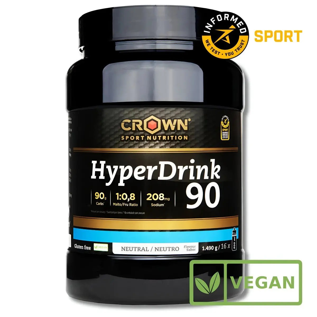 BEBIDA ENERGÉTICA CROWN SPORT NUTRITION HYPERDRINK 90 - Ultimate Gains