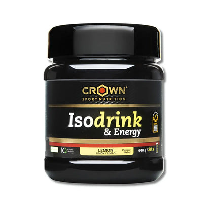BEBIDA ISOTÓNICA CROWN SPORT NUTRITION ISODRINK & ENERGY - Ultimate Gains