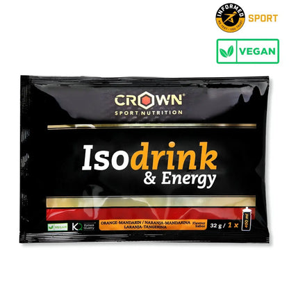 BEBIDA ISOTÓNICA CROWN SPORT NUTRITION ISODRINK & ENERGY - Ultimate Gains