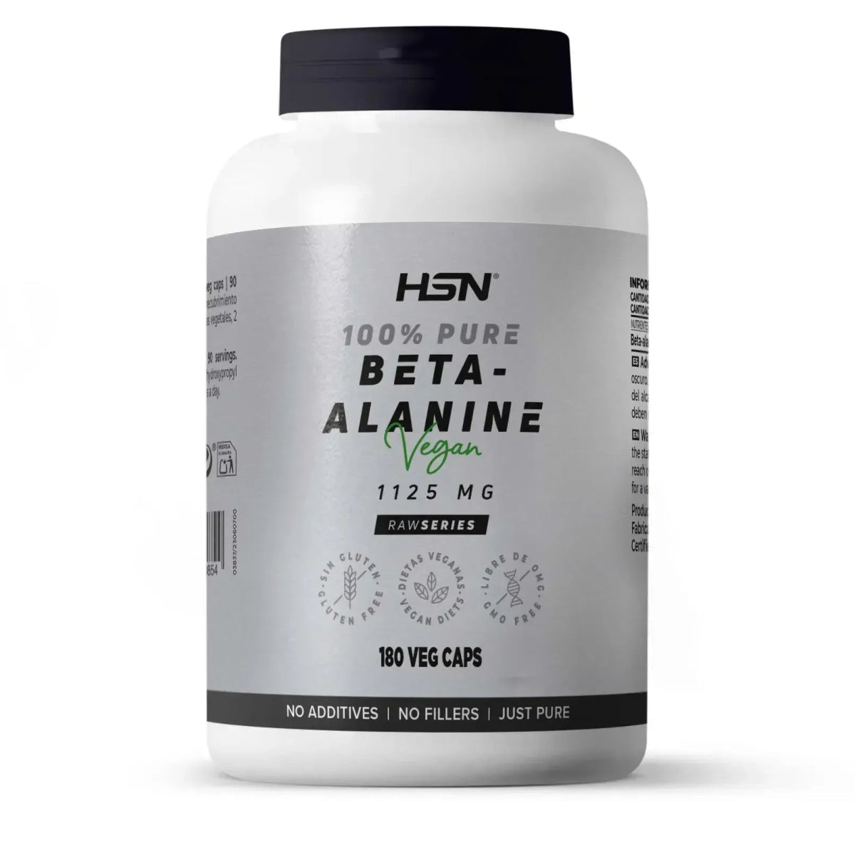 Beta - Alanina 1125mg HSN 180 Cápsulas Ultimate Gains HSN