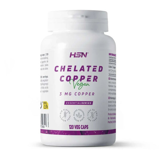 Bisglicinato de Cobre HSN 120 Cápsulas Ultimate Gains HSN