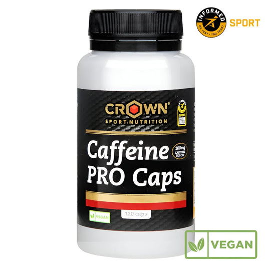 CAFEÍNA CROWN SPORT NUTRITION CAFFEINE PRO CAPS - Ultimate Gains