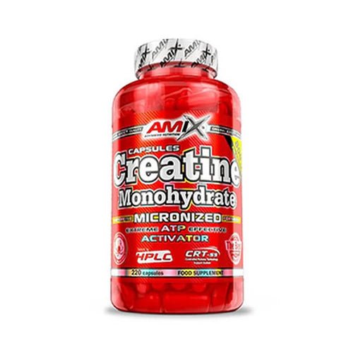 Creatina Monohidrato Amix 220 Cápsulas Ultimate Gains Amix
