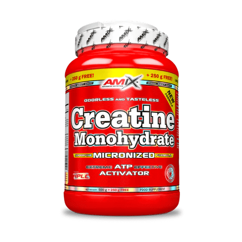 Creatina Monohidrato Amix 500g + 250g Gratis Ultimate Gains Amix