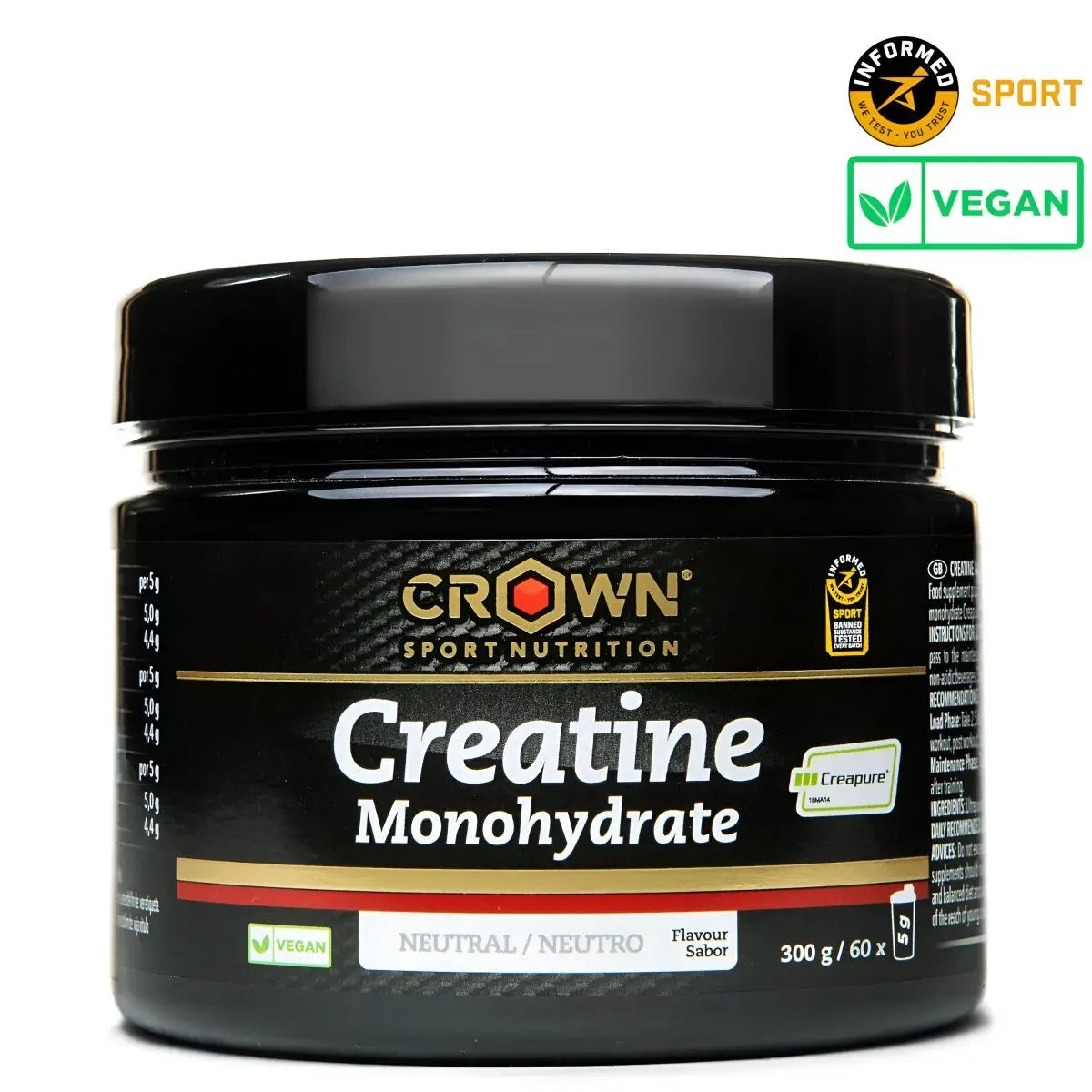 CREATINA MONOHIDRATO CROWN SPORT NUTRITION CREAPURE - Ultimate Gains