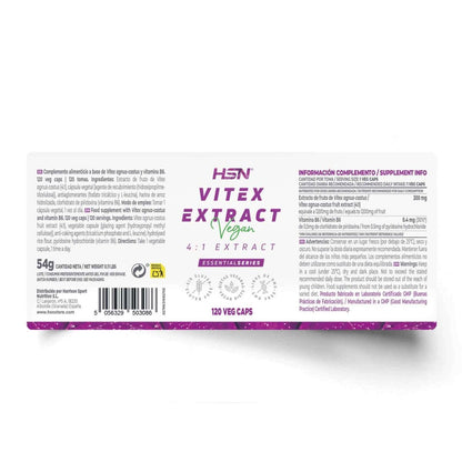 Extracto de Vitex (4:1) 300mg HSN 120 Cápsulas Ultimate Gains HSN