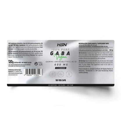 GABA 600mg HSN 180 Cápsulas Ultimate Gains HSN