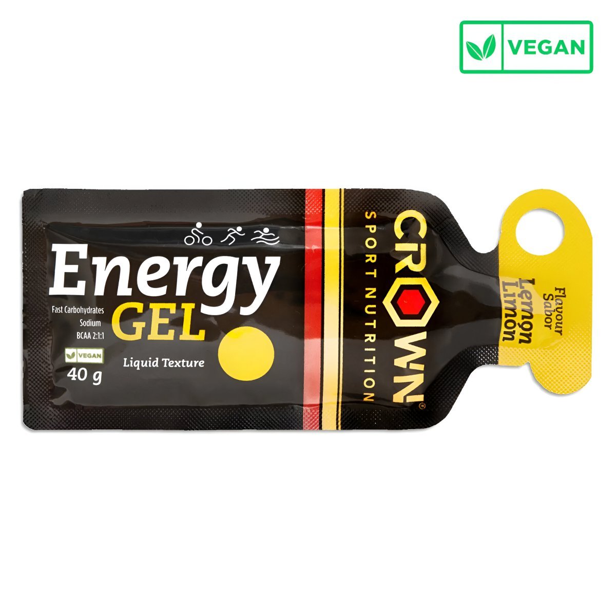 GEL ENERGÉTICO CROWN SPORT NUTRITION ENERGY GEL - Ultimate Gains
