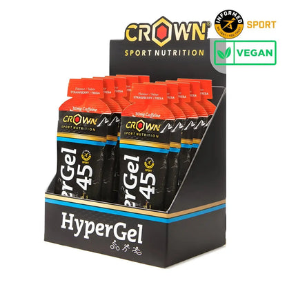 GEL ENERGÉTICO CROWN SPORT NUTRITION HYPERGEL 45 - Ultimate Gains
