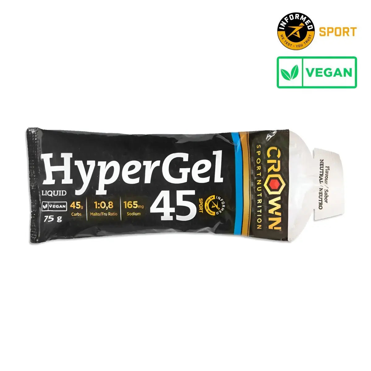 GEL ENERGÉTICO CROWN SPORT NUTRITION HYPERGEL 45 - Ultimate Gains