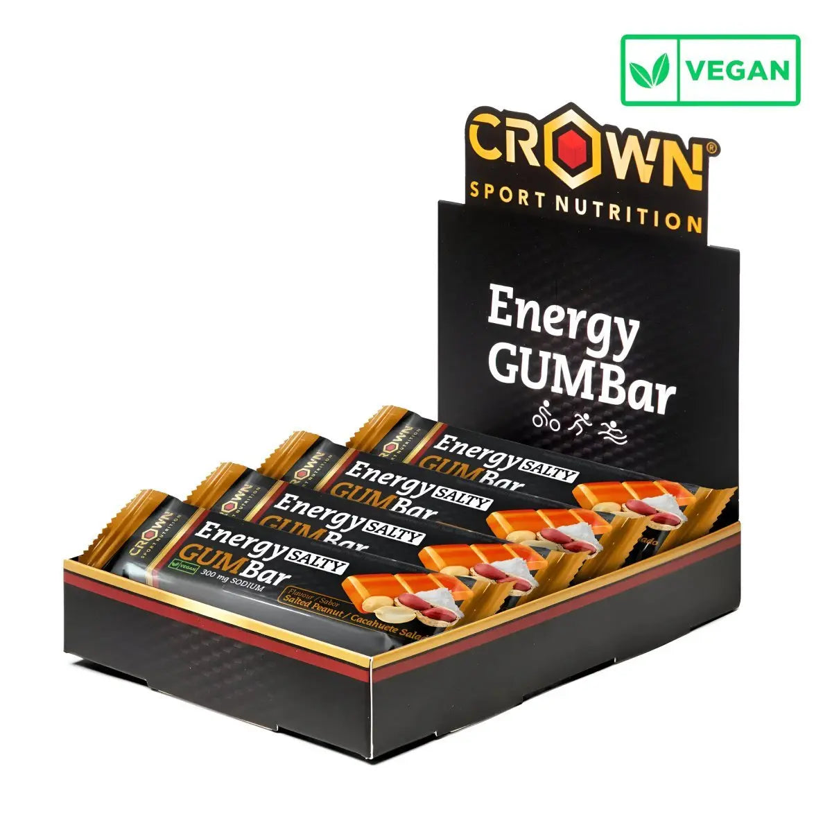 GOMINOLA ENERGÉTICA CROWN SPORT NUTRITION ENERGY GUM BAR - Ultimate Gains