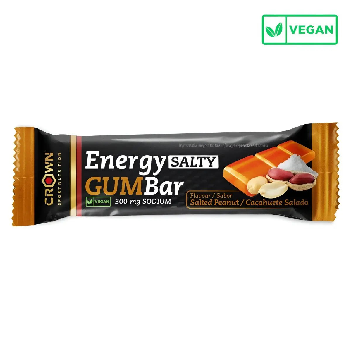 GOMINOLA ENERGÉTICA CROWN SPORT NUTRITION ENERGY GUM BAR - Ultimate Gains