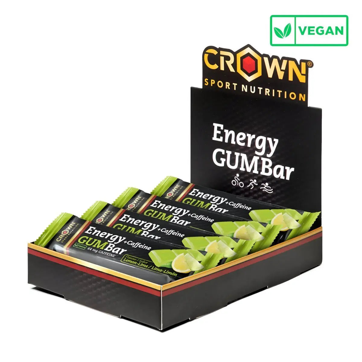 GOMINOLA ENERGÉTICA CROWN SPORT NUTRITION ENERGY GUM BAR - Ultimate Gains