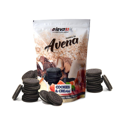 HARINA DE AVENA ELEVENFIT 1KG - Ultimate Gains