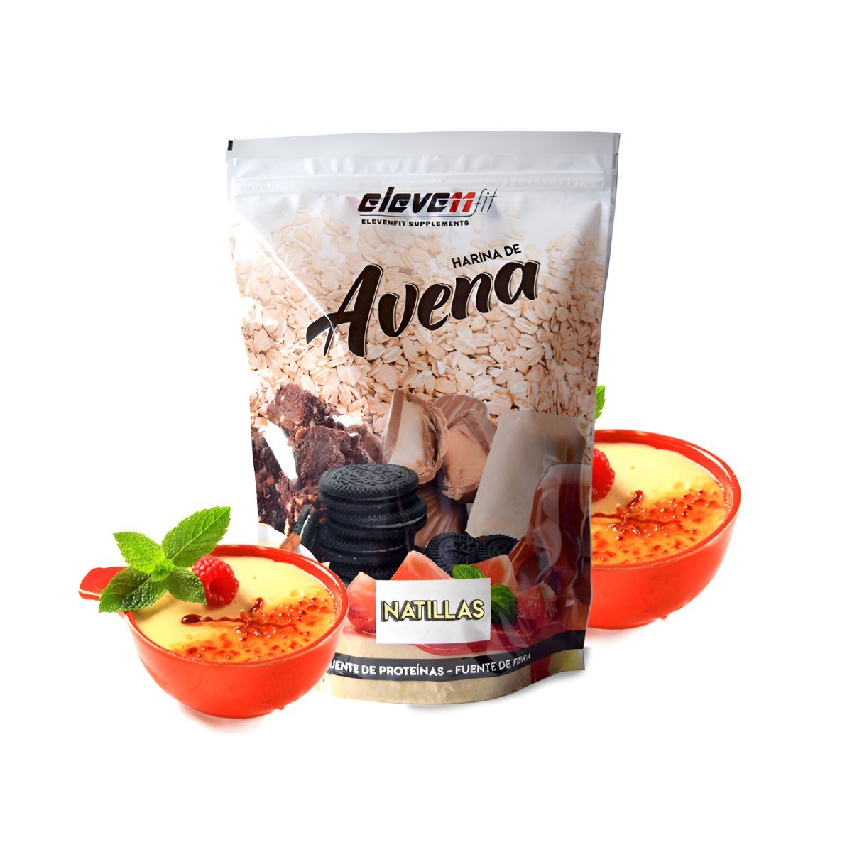 HARINA DE AVENA ELEVENFIT 1KG - Ultimate Gains