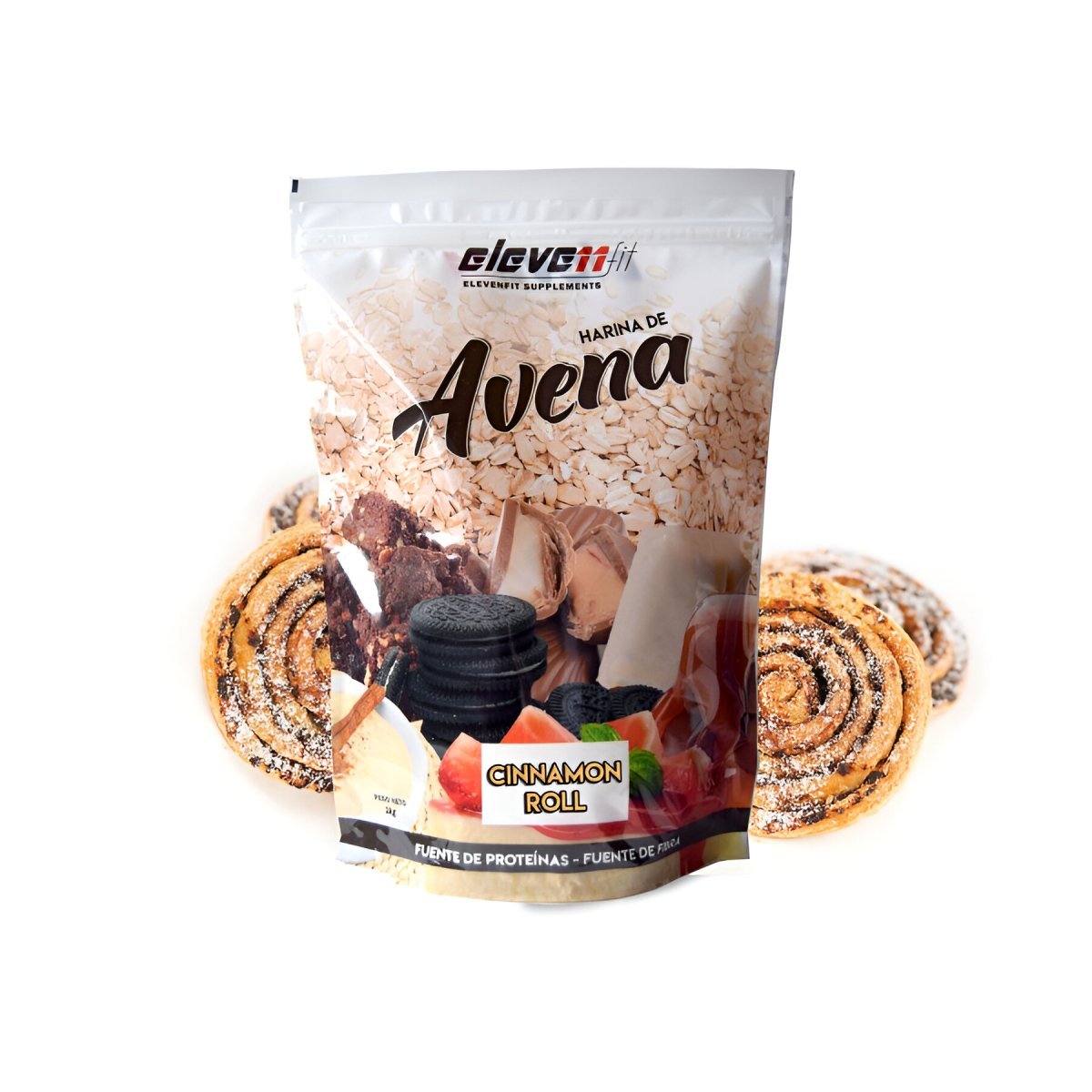 HARINA DE AVENA ELEVENFIT 1KG - Ultimate Gains