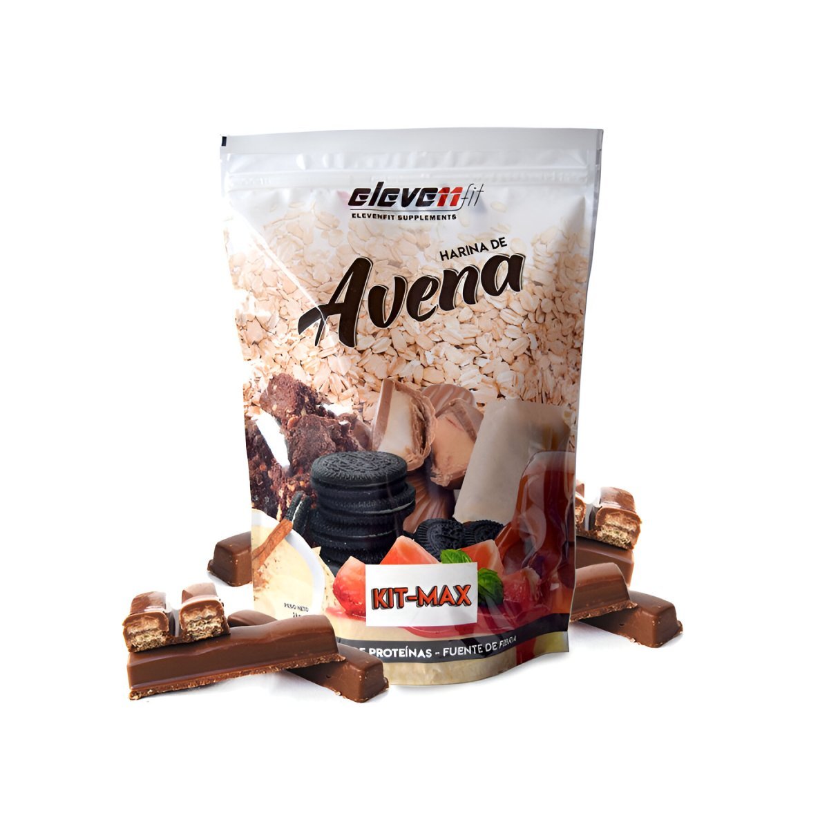 HARINA DE AVENA ELEVENFIT 1KG - Ultimate Gains